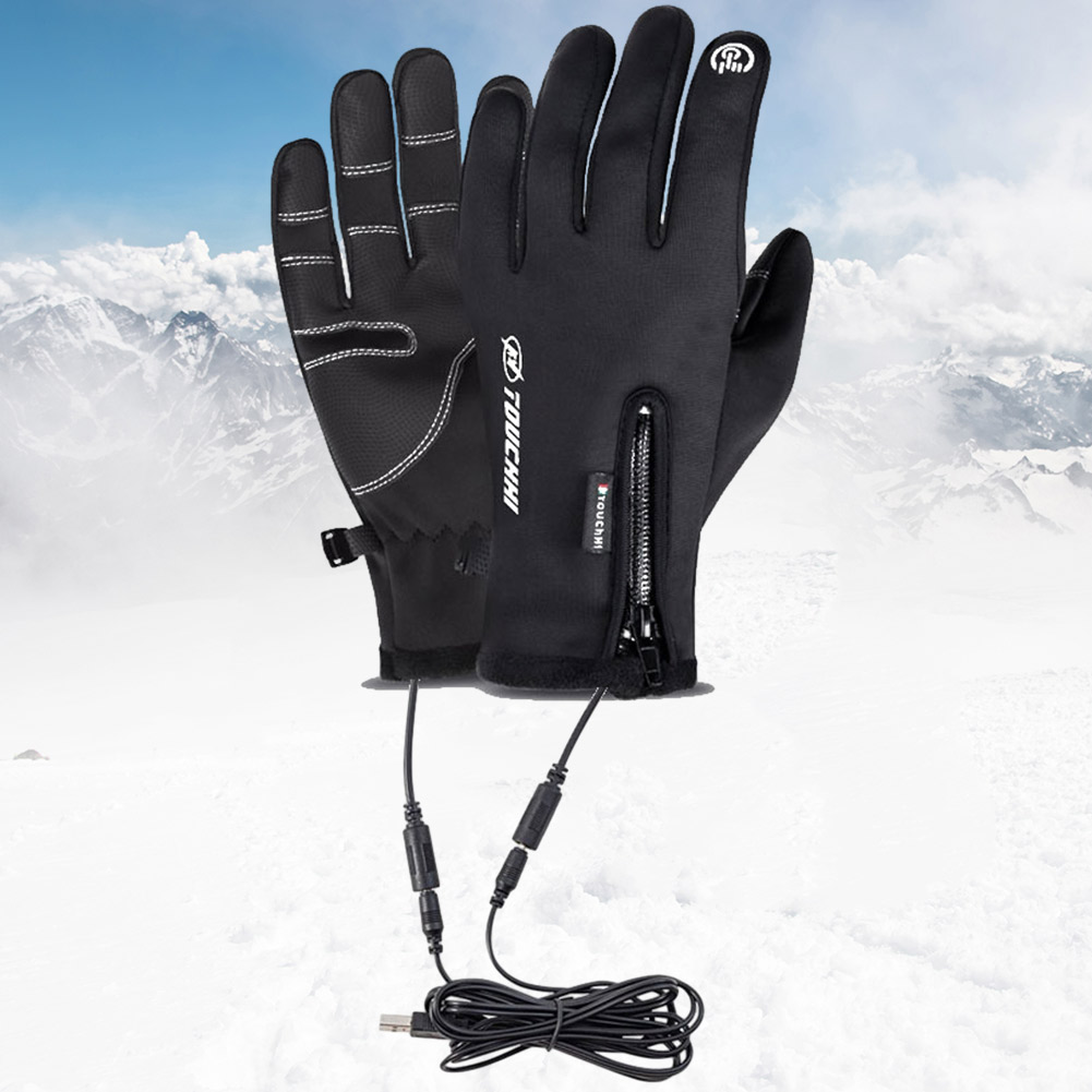 Heat Resistant Glove - USB dokunmatik ekran eldiveni elektrikli isıtmalı