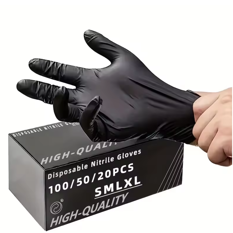 Nitrile Mechanic Glove - 100/50/20 adet nitril eldiven kalınlaştırılmış tek