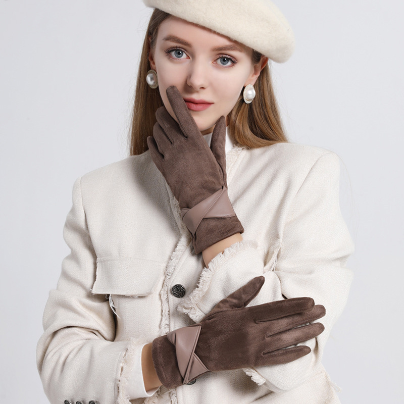 1 çift süet eldiven kadınlar i - Leather Driving Glove incelemesi ve fiyatı