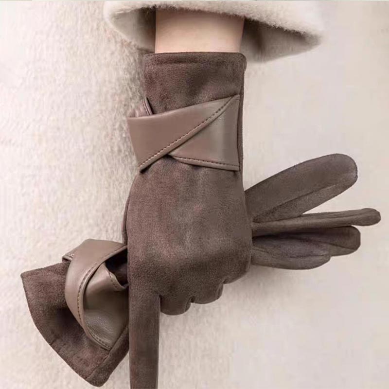 1 çift süet eldiven kadınlar i - Leather Driving Glove incelemesi ve fiyatı
