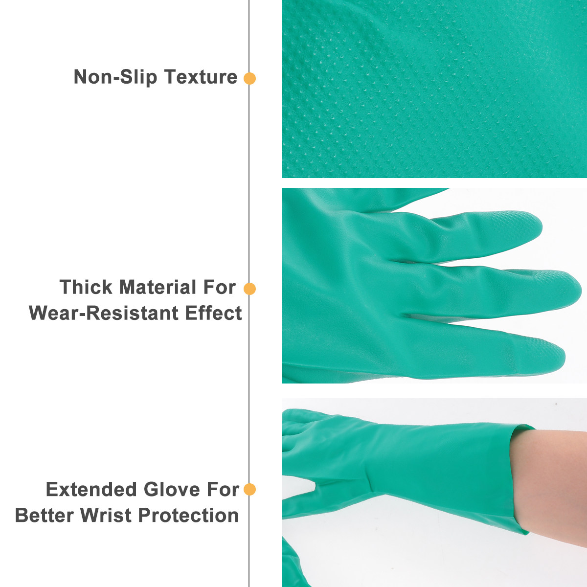 1 Çift Su Geçirmez Bulaşık Yık - Dish Glove Rubber incelemesi ve fiyatı