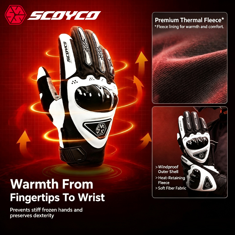 Scoyco Kışlık Motosiklet Eldiv - Work Glove Impact incelemesi ve fiyatı