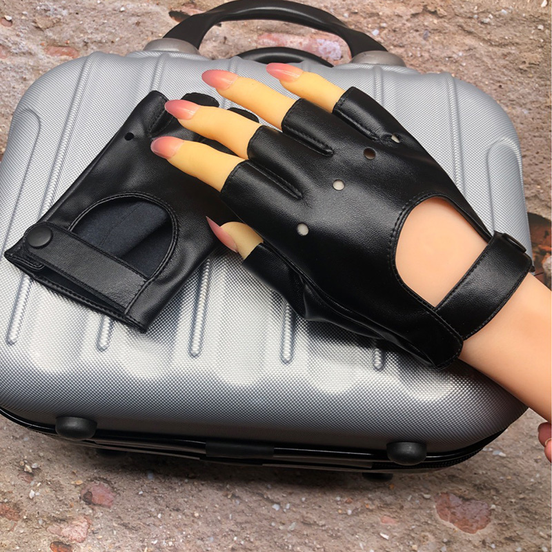 Kadınlar Punk gece kulübü Hip  - Leather Driving Glove incelemesi ve fiyatı
