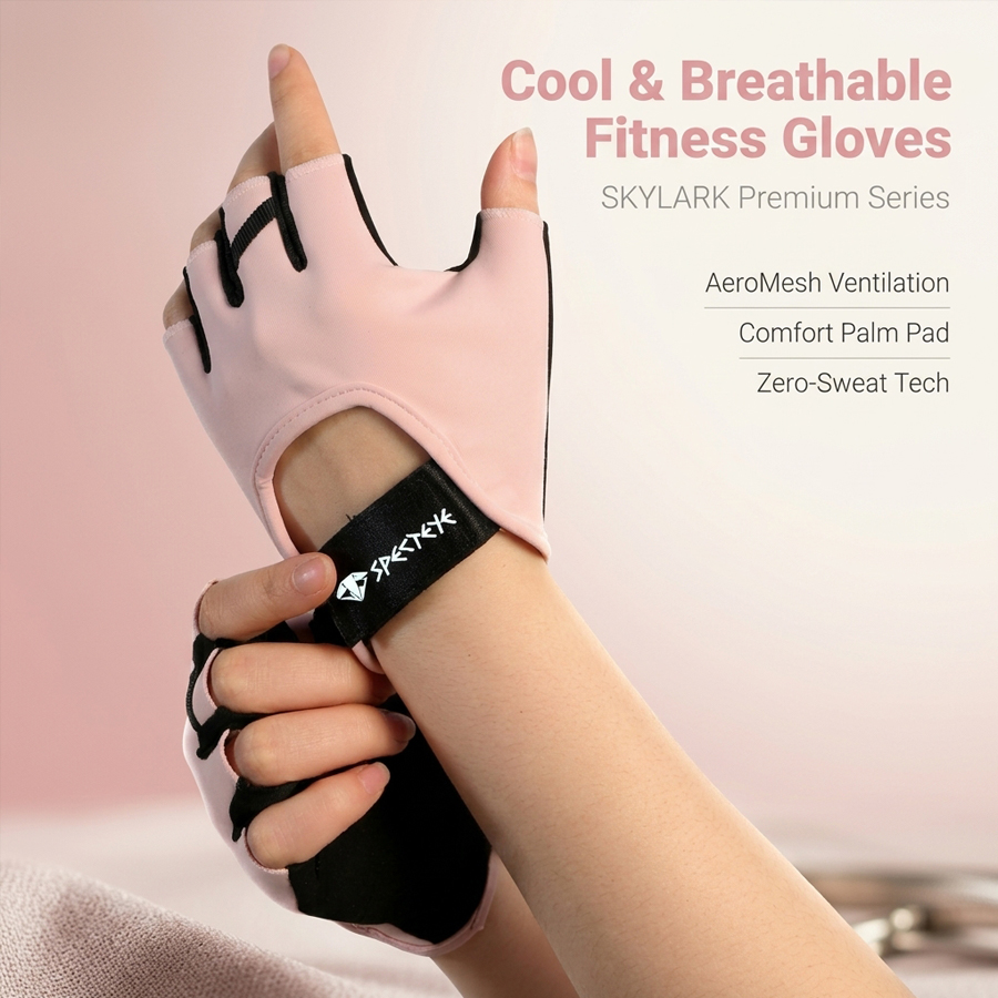 Kadın pembe yarım parmak spor  - Cycling Glove Padded incelemesi ve fiyatı