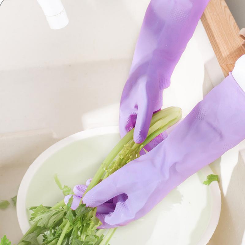 1 çift lateks ev temizlik eldi - Dish Glove Rubber incelemesi ve fiyatı