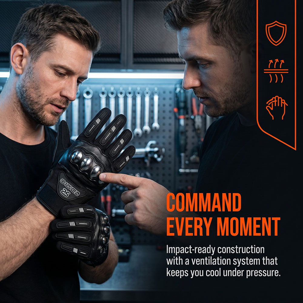 Nefes Alabilen MX Motosiklet S - Motorcycle Glove Knuckle incelemesi ve fiyatı