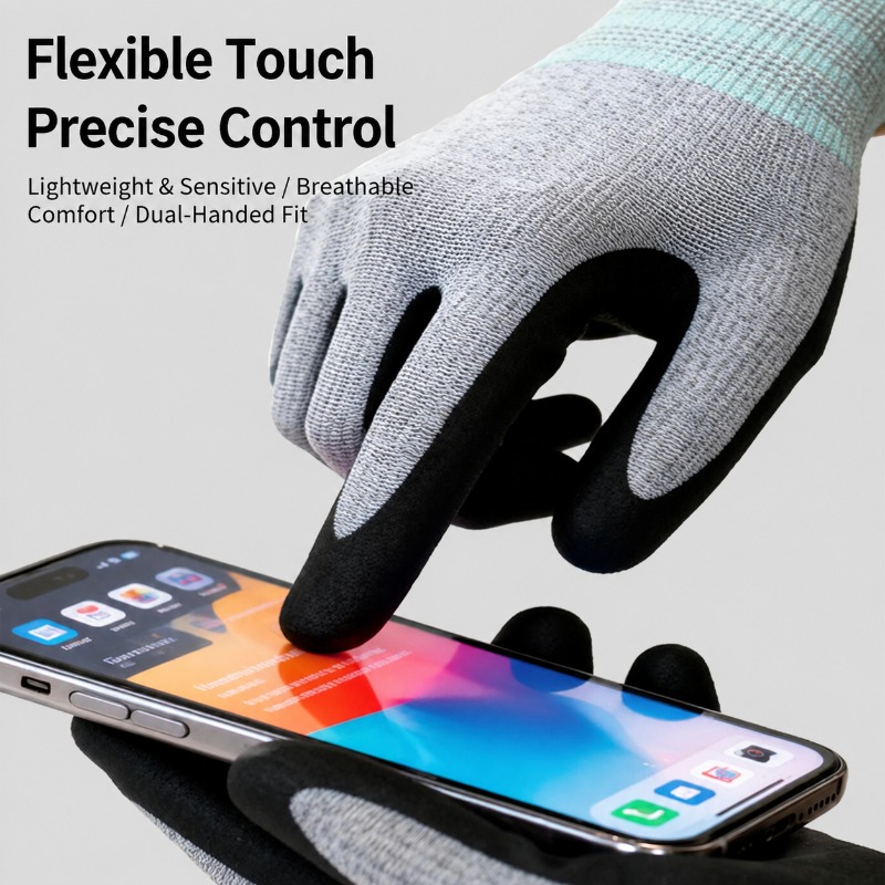 15 İğne İğnesi Polyester Nitri - Nitrile Mechanic Glove incelemesi ve fiyatı