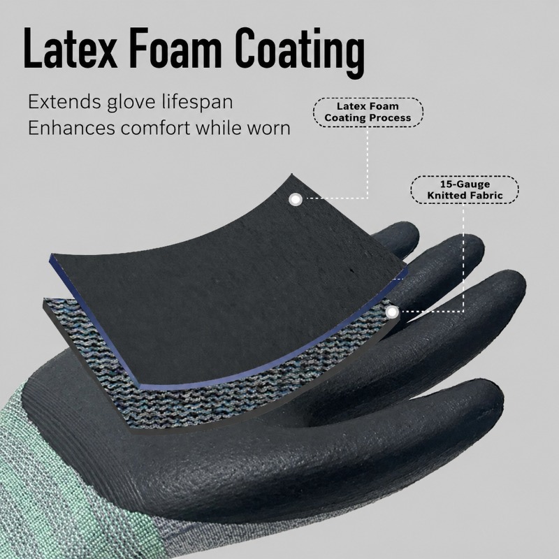 15 İğne İğnesi Polyester Nitri - Nitrile Mechanic Glove incelemesi ve fiyatı