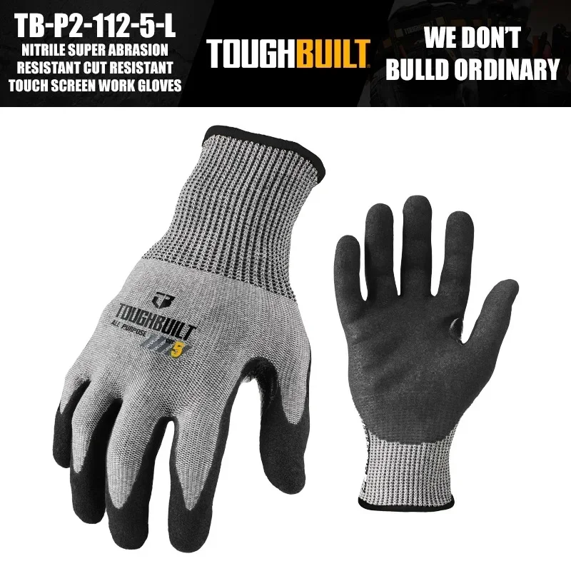 ToughBuilt TB-P2-112-5-L Nitri - Nitrile Mechanic Glove incelemesi ve fiyatı